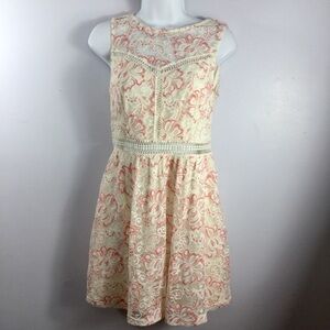 AS U Wish Floral Lace Dress Size M